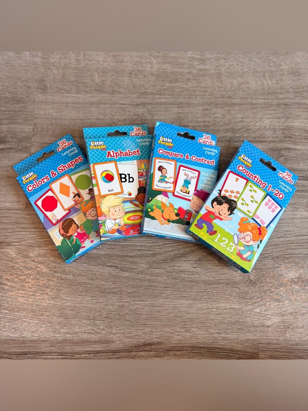 Little People flashcards